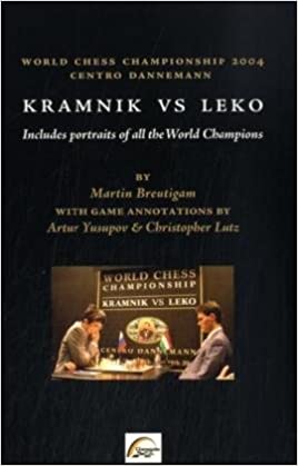 This is the product image for Kramnik vs Leko 2004. Detail: Breutigam, M. Product ID: 3935748086.
 
				Price: $19.95.