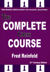 This is the product image for The Complete Chess Course. Detail: Reinfeld,F. Product ID: 9781941270240.
 
				Price: $39.95.