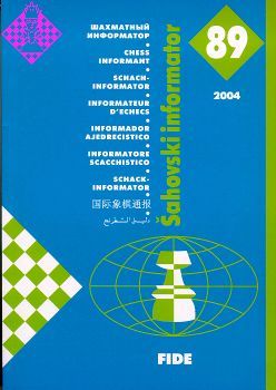 This is the product image for Informator 89. Detail: SAHOVSKI. Product ID: 03511375-089A.
 
				Price: $19.95.