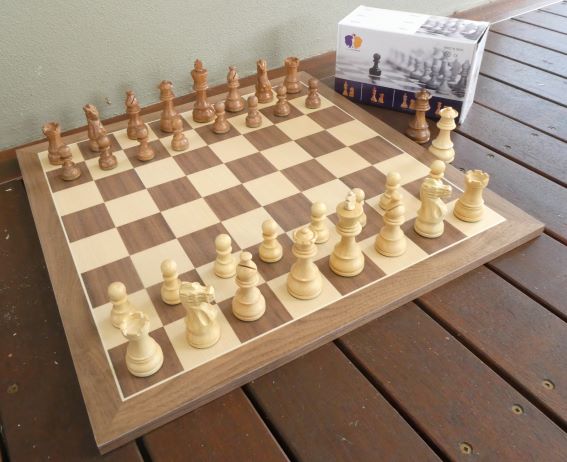 This is the product image for Championship Pieces. Detail: WOOD_SETS. Product ID: 18992758Lux.
 
				Price: $129.95.