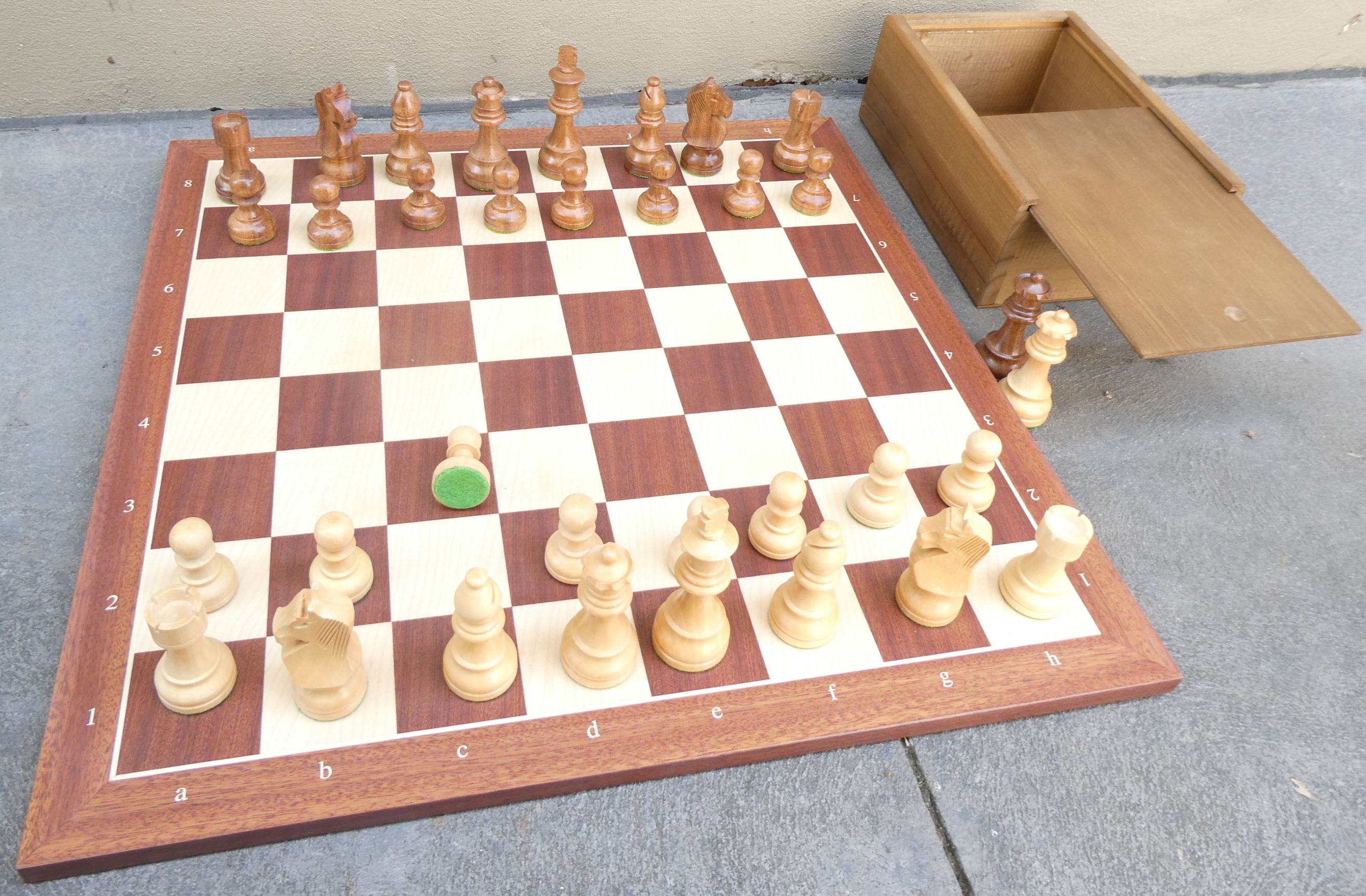 This is the product image for Wooden Chess Set. Detail: WOOD_SETS. Product ID: 1899WOODEN.
 
				Price: $319.95.