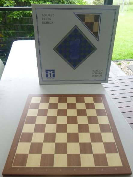 This is the product image for Chess Board- Mahogany + coordinates (55mm squares). Detail: WOOD_BOARDS. Product ID: 1899woodmahco.
 
				Price: $199.99.