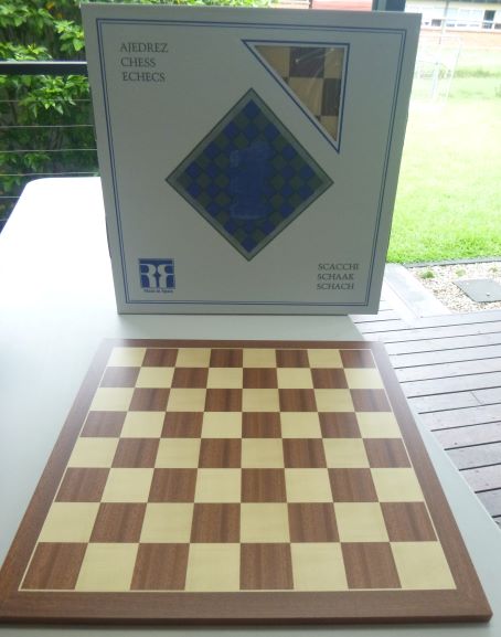 This is the product image for Chess Board- Mahogany (55mm squares). Detail: WOOD_BOARDS. Product ID: 1899WOODMAHOGANY.
 
				Price: $199.99.
