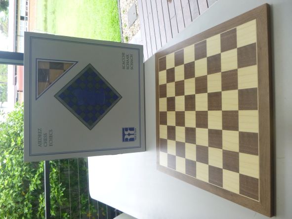 This is the product image for Chess Board - Walnut. Detail: WOOD_BOARDS. Product ID: 1899woodwalnut.
 
				Price: $199.99.