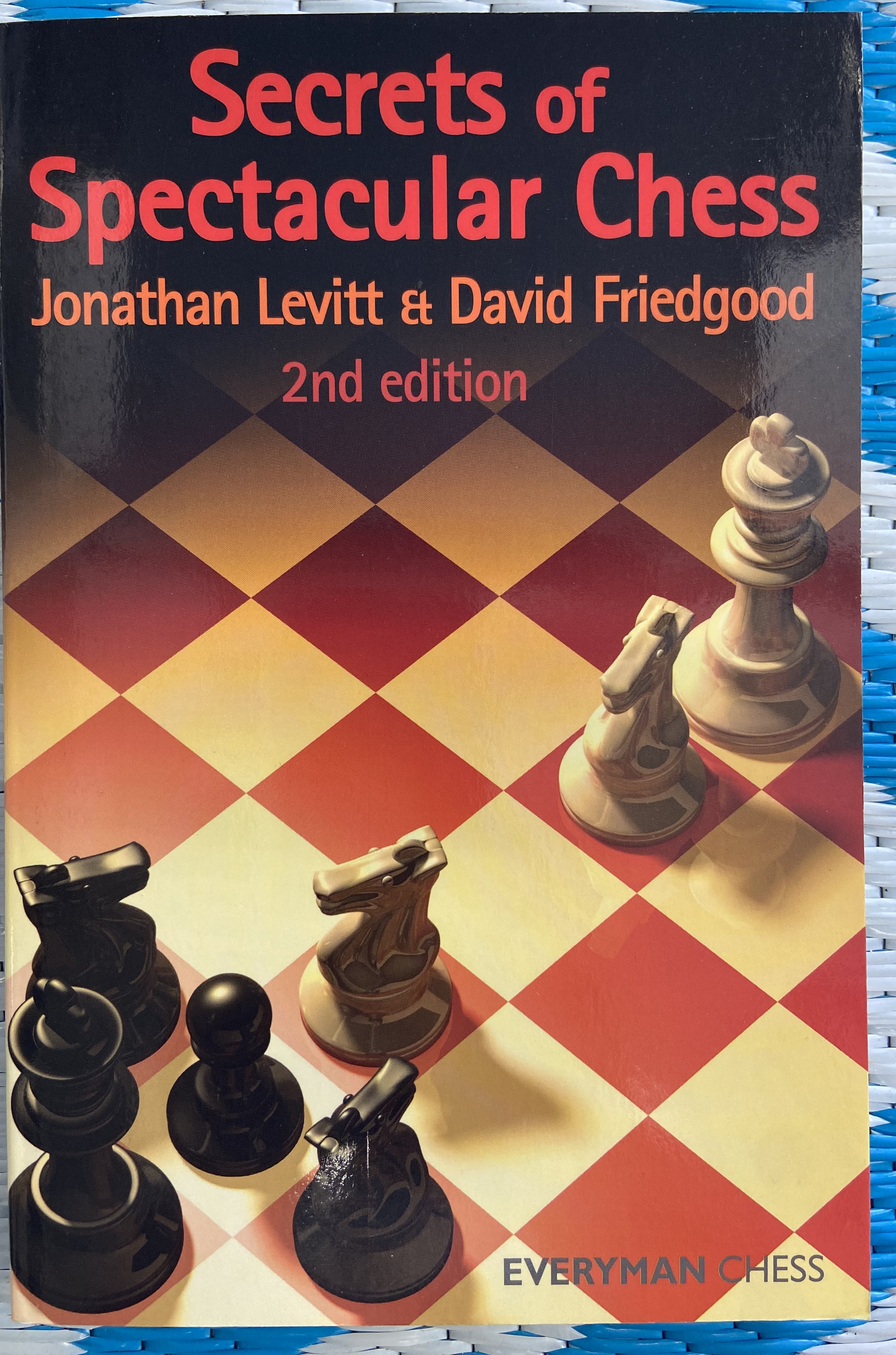 This is the product image for Secrets of Spectacular Chess (2nd Edition). Detail: Levitt & Friedgood. Product ID: 9781857445510.
 
				Price: $19.95.