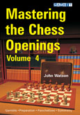 This is the product image for Mastering the Chess Openings Volume 4. Detail: Watson, J. Product ID: 9781906454197.
 
				Price: $9.95.