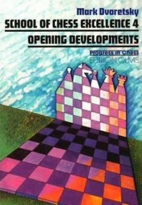 This is the product image for School of Chess Excellence 4 - Opening Developments. Detail: Dvoretsky, M. Product ID: 9783283004194.
 
				Price: $39.90.