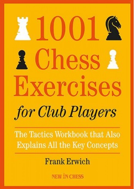 This is the product image for 1001 Chess for Club Players. Detail: Erwich,F. Product ID: 9789083406404.
 
				Price: $44.99.