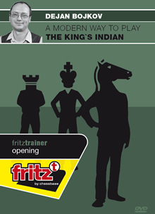 This is the product image for The King's Indian. Detail: Bojkov, D. Product ID: CBFT-BOMKIDVD.
 
				Price: $4.95.