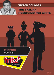 This is the product image for Sicilian Rossolimo for White. Detail: E4 OPENINGS. Product ID: CBFT-BOSRDVD.
 
				Price: $29.95.