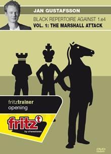 This is the product image for Black repertoire 1.e4 V1 The Marshall Attack DVD. Detail: Gustafsson,J. Product ID: CBFT-GOS1DVDE.
 
				Price: $4.95.