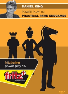 This is the product image for Powerplay 15 Pawn Endgames. Detail: OTHER. Product ID: CBFT-KMP15DVDE.
 
				Price: $29.95.
