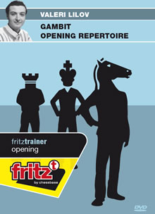 This is the product image for Gambit Opening Repertoire. Detail: Lilov,V. Product ID: CBFT-LOGOEDVD.
 
				Price: $4.95.
