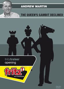 This is the product image for Queen's Gambit Declined DVD. Detail: Martin, A. Product ID: CBFT-MOQGDVD.
 
				Price: $4.95.