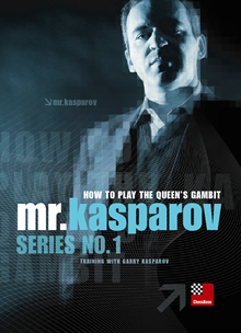 This is the product image for Kasparov Queen's Gambit DVD. Detail: D4 OPENINGS. Product ID: CBOT43.
 
				Price: $39.95.