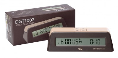 This is the product image for Digital Clock/Timer: DGT 1002 +Bonus Timer. Detail: CLOCKS. Product ID: DGT1002.
 
				Price: $59.95.