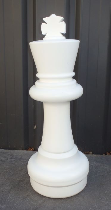 This is the product image for Large Giant King White. Detail: SPARES. Product ID: GCHESSKW.
 
				Price: $65.00.