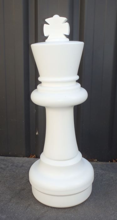 This is the product image for Large Giant King White. Detail: SPARES. Product ID: GCHESSKW.
 
				Price: $65.00.