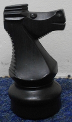 This is the product image for Small Giant Knight (Black). Detail: SPARES. Product ID: GSCHESSNB.
 
				Price: $19.95.