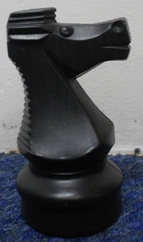 This is the product image for Small Giant Knight (Black). Detail: SPARES. Product ID: GSCHESSNB.
 
				Price: $19.95.