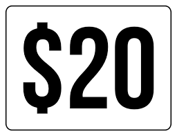 This is the product image for Gift Voucher $20. Detail: GIFTS. Product ID: Voucher20.
 
				Price: $20.00.