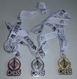 This is the product image for Chess Medal (Spins). Detail: GIFTS. Product ID: ZCHESSMEDAL2.
 
				Price: $6.95.